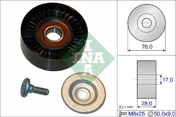 WILMINK GROUP Паразитный / ведущий ролик, поликлиновой ремень WG1253124